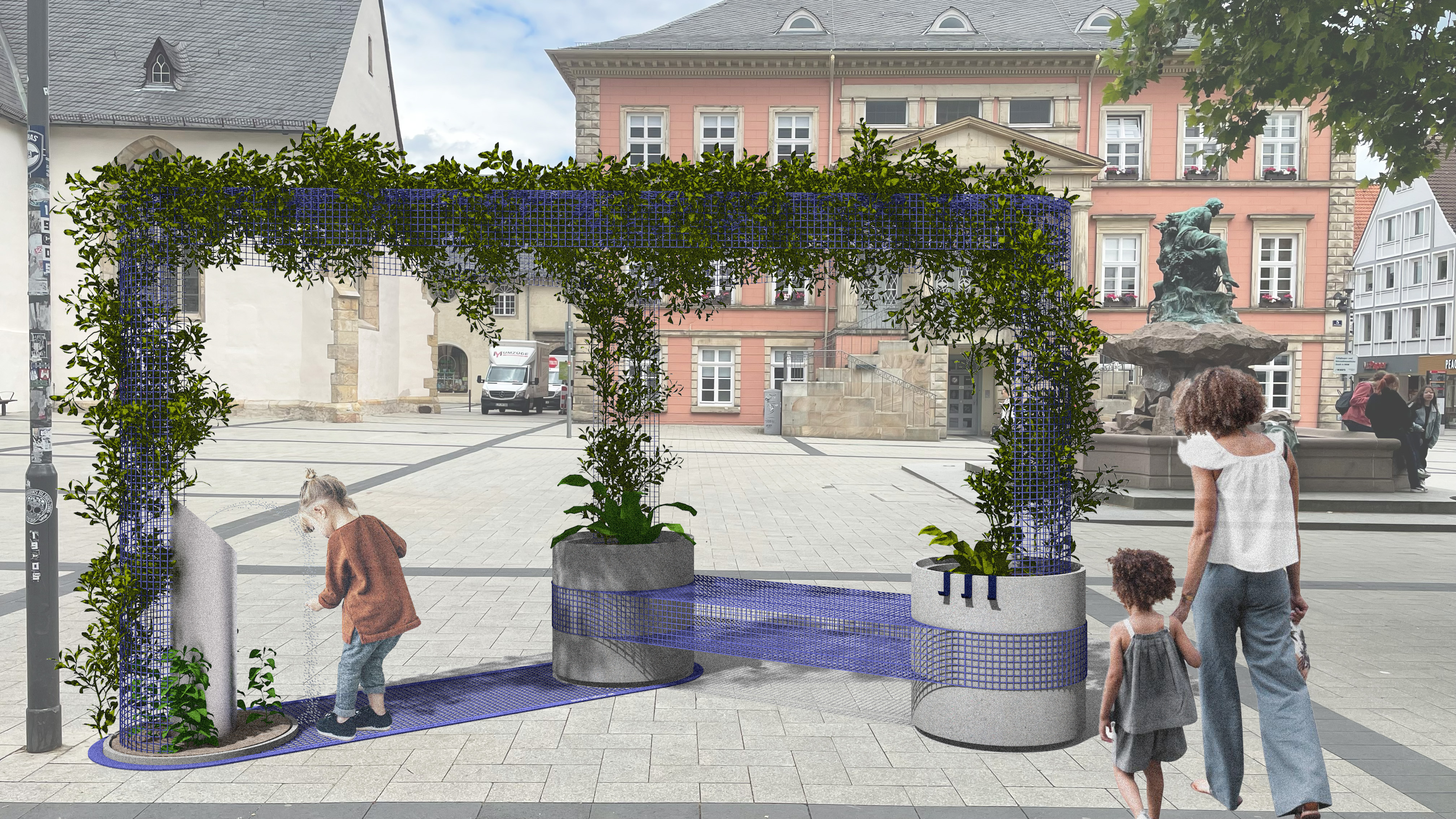 Dem Wasser folgen – Visualisierung des Trinkwasserbrunnens